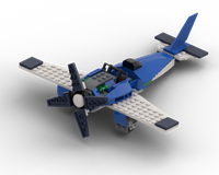 60208 - Open Cockpit Stunt Plane