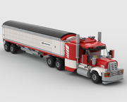 Lego camion / remorques shell international transport + 1 cabine / vintage  🍒