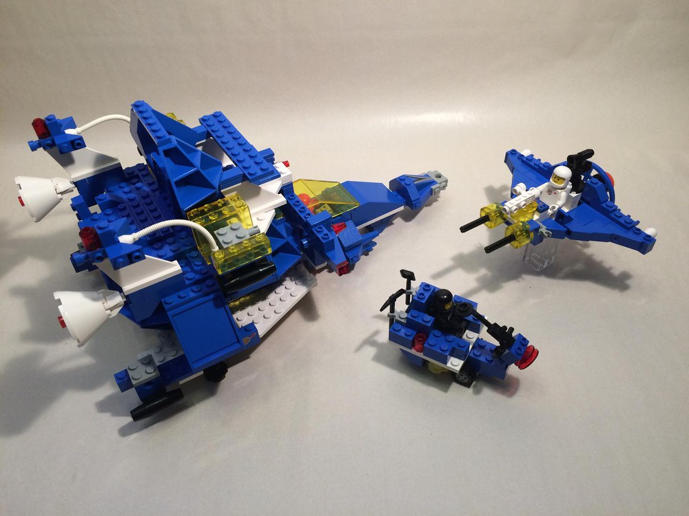 Lego Moc Cosmic Fleet Playset #2 By Plastic.ati 