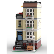 LEGO MOC Town House - Dark Pink Edition by menschab