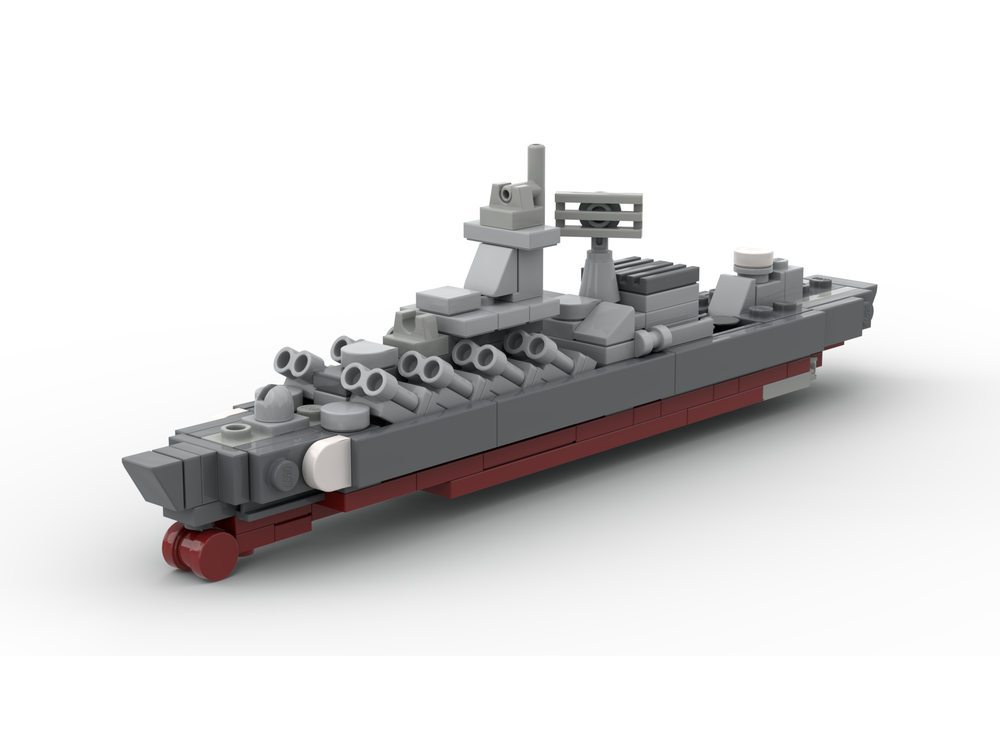 LEGO MOC Moskva - Slava Class Cruiser by The Bobby Brix Channel ...