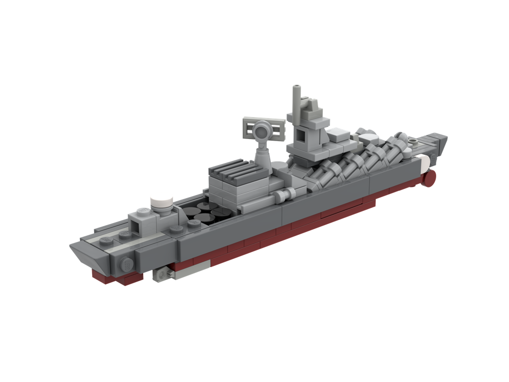 LEGO MOC Moskva - Slava Class Cruiser by The Bobby Brix Channel ...