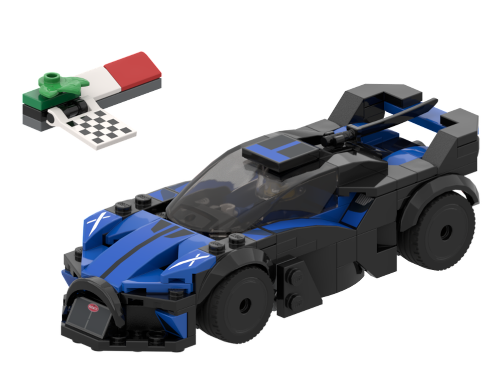 LEGO MOC 2024 Bugatti Bolide by KineticKit
