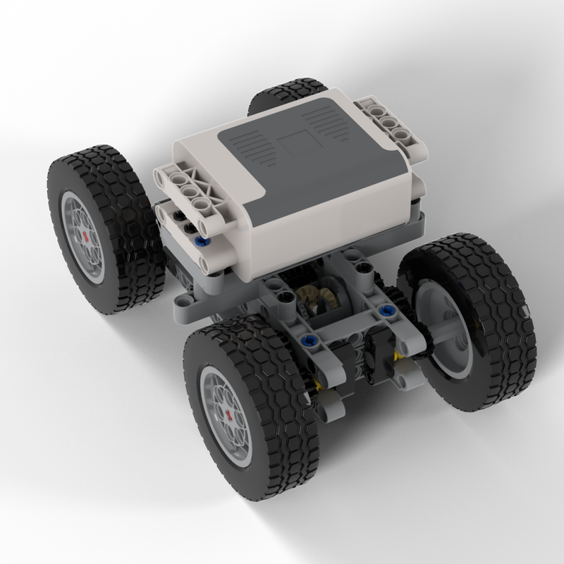 LEGO MOC Differential vehicule by Creanics | Rebrickable - Build with LEGO