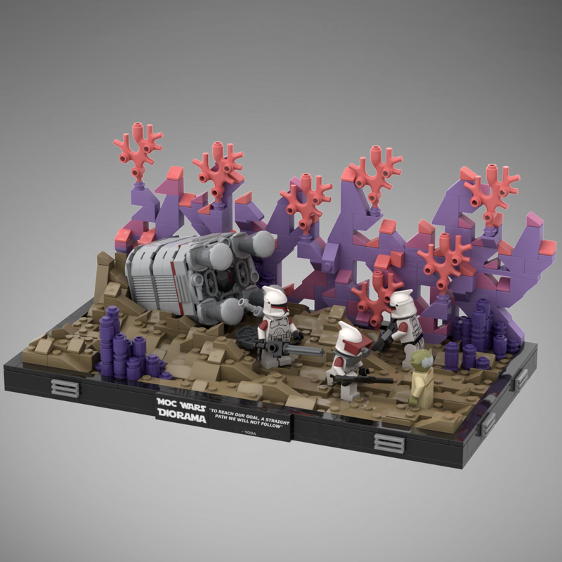 LEGO MOC Ambush (Diorama Collection - The Clone Wars Season 1) by Breaaad