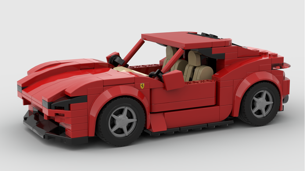 LEGO MOC Ferrari Roma by chichikb | Rebrickable - Build with LEGO