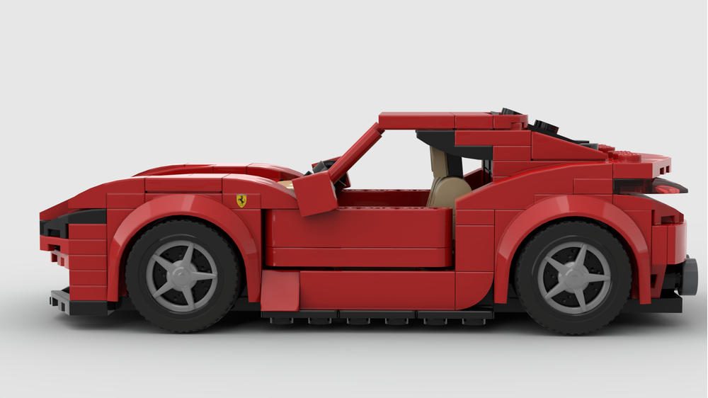 LEGO MOC-108416 Ferrari Roma by chichikb | Rebrickable - Build with LEGO