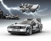 LEGO MOC Pimp Up My DeLorean Time Machine from Back to the Future (10300)  by NikolayFX
