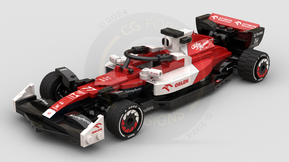 LEGO MOC F1 Alfa Romeo Racing C42 by LegoCG