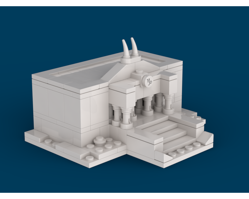 LEGO MOC Capricorn Temple by Oldschool | Rebrickable - Build with LEGO