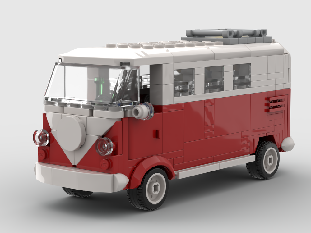 Previously Large universe Convert LEGO MOC Volkswagen T1 Camper Van by ghsdfigjkugf | Rebrickable - Build  with LEGO