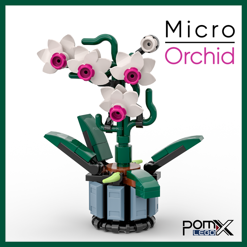 LEGO MOC Micro Orchid by pomx  Rebrickable - Build with LEGO