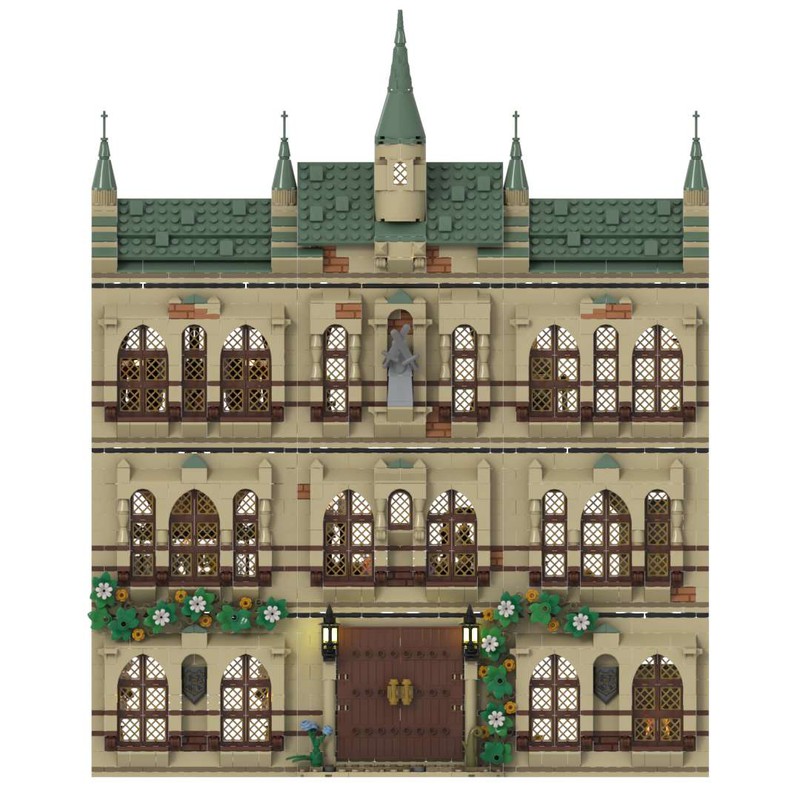LEGO MOC Custom HP Castle by Fancy Bricks | Rebrickable - Build with LEGO