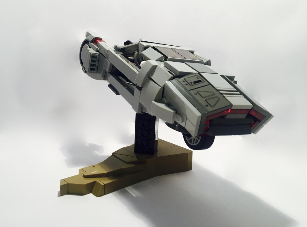 LEGO MOC K's Spinner from Blade Runner - Minifig Scale by BricksFeeder | Rebrickable - Build with LEGO