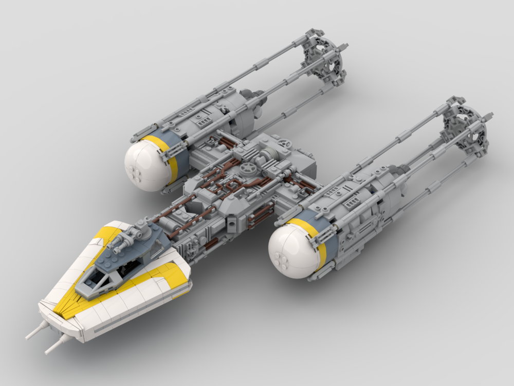 er der Forøge automat LEGO MOC Rebel Y Wing Bomber Instructions by 2x4Productions | Rebrickable -  Build with LEGO