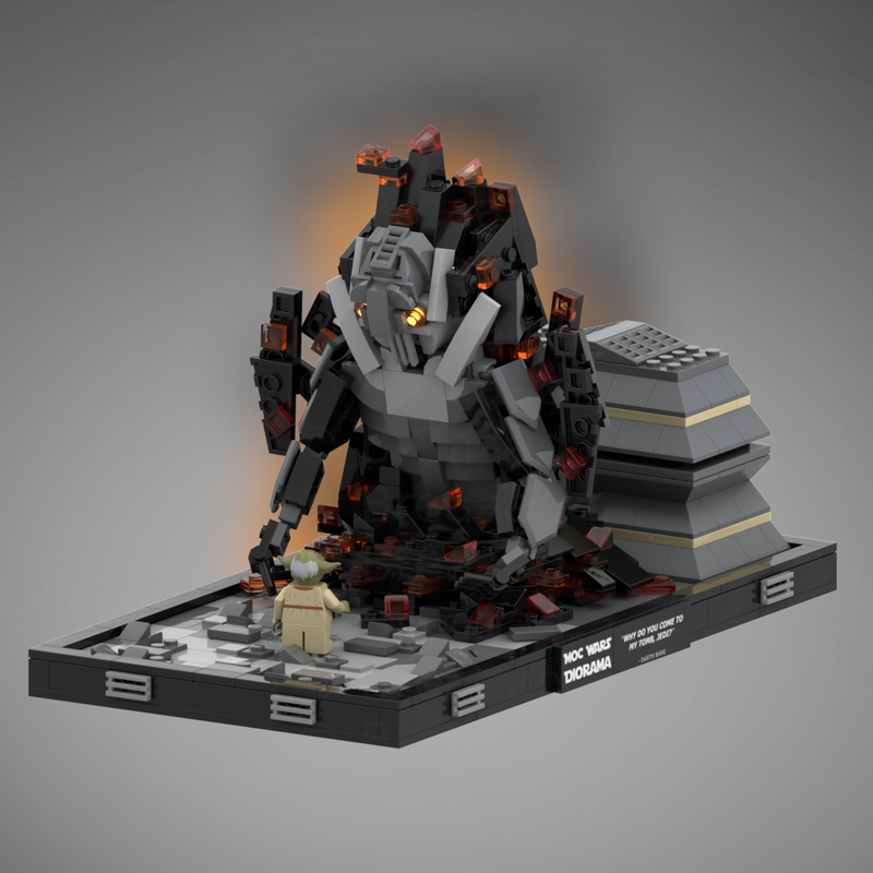 LEGO MOC Sacrifice (Diorama Collection - The Clone Wars Season 6