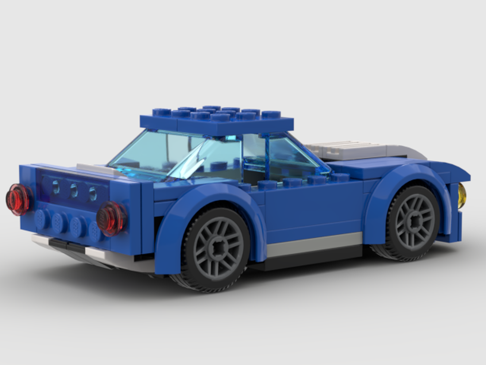 LEGO MOC-109239 60312 - Muscle Car by hoppepe | Rebrickable