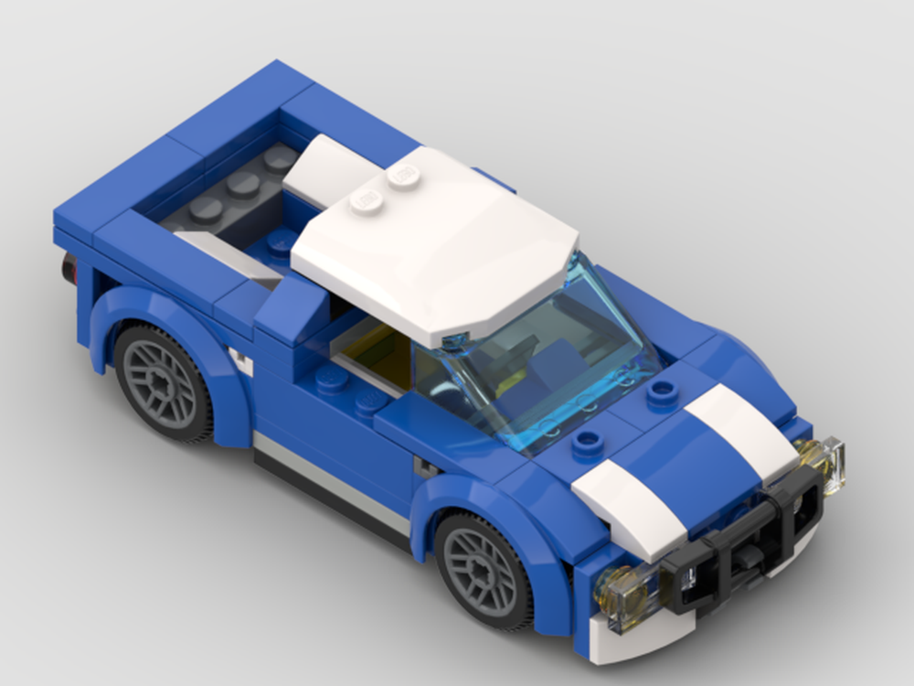 LEGO MOC 60312 - Pickup Truck by hoppepe | Rebrickable