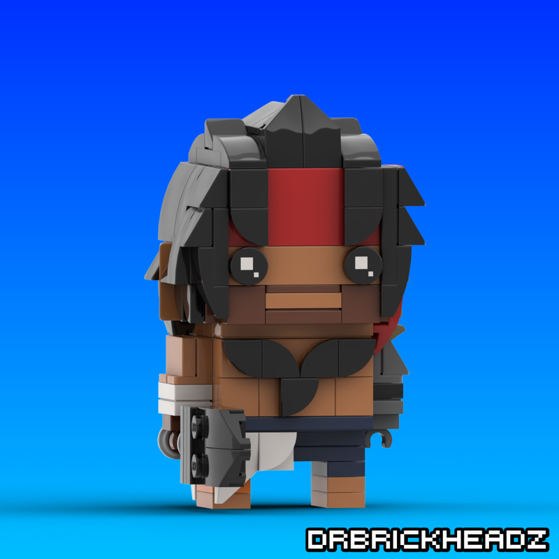 LEGO MOC Lulu (Final Fantasy X) Brickheadz by DrBrickheadz