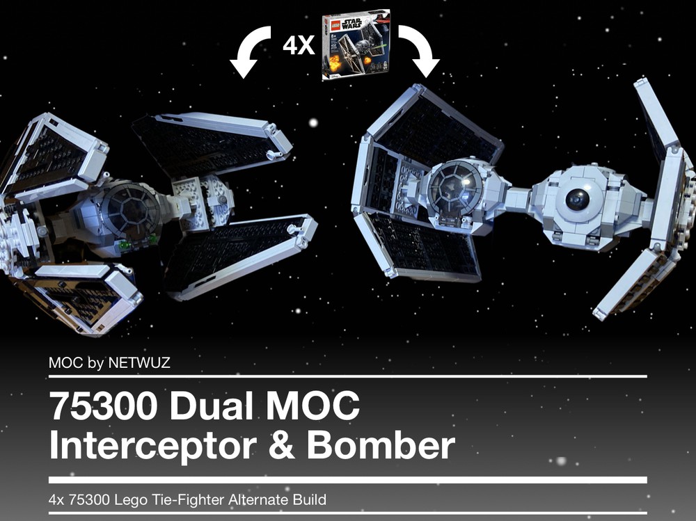 LEGO MOC Lego Star Wars Tie Interceptor (Tie Fighter Alternate
