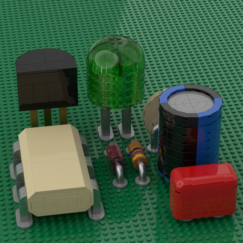 LEGO MOC-109439 Optocoupling Circuit by limefrog | Rebrickable - Build ...