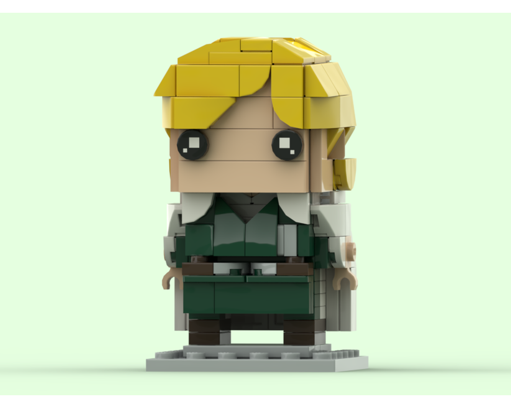 LEGO MOC Historia Reiss / Krista Lenz - Attack on Titan BrickHeadz by ...