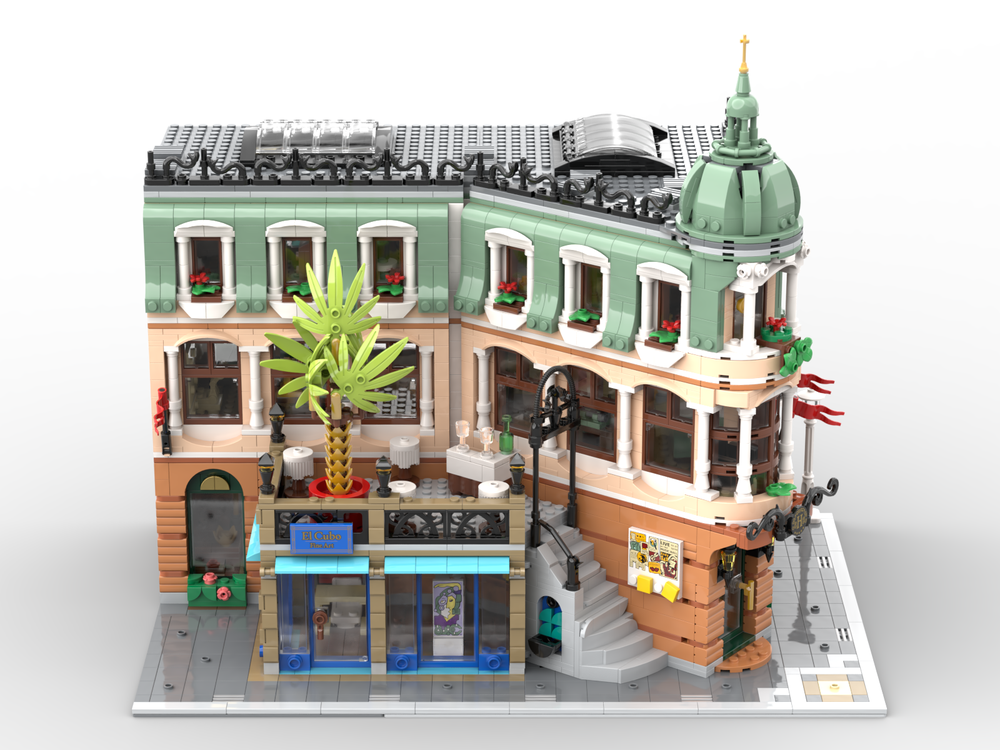 LEGO MOC boutique Hotel Extension by EliteLongbowman7 | Rebrickable ...