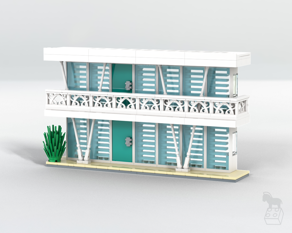 LEGO MOC Dexter's Apartment by OneBrickPony Rebrickable Build with LEGO