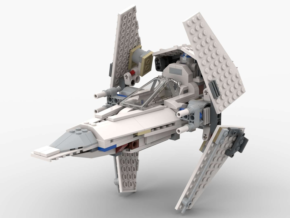 Lego Moc 75301 V-Wing Starfighter By Cubeworrier | Rebrickable - Build With  Lego