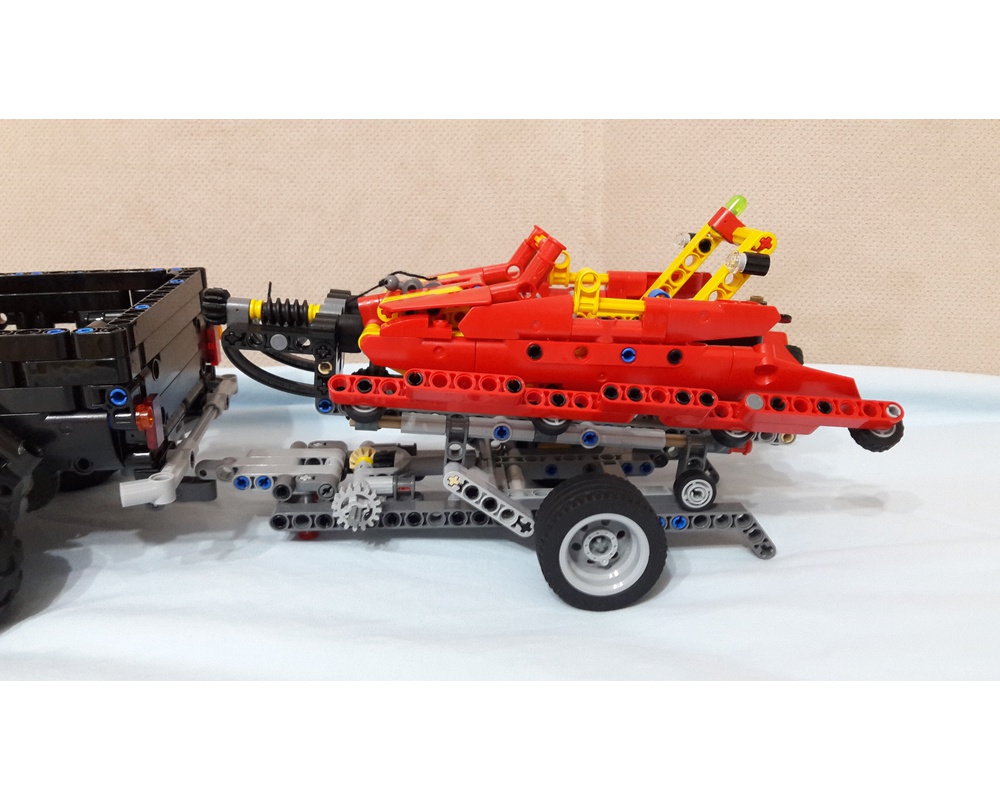 LEGO MOC-10962 Technic Small Boat &amp; Trailer (Technic 2017 