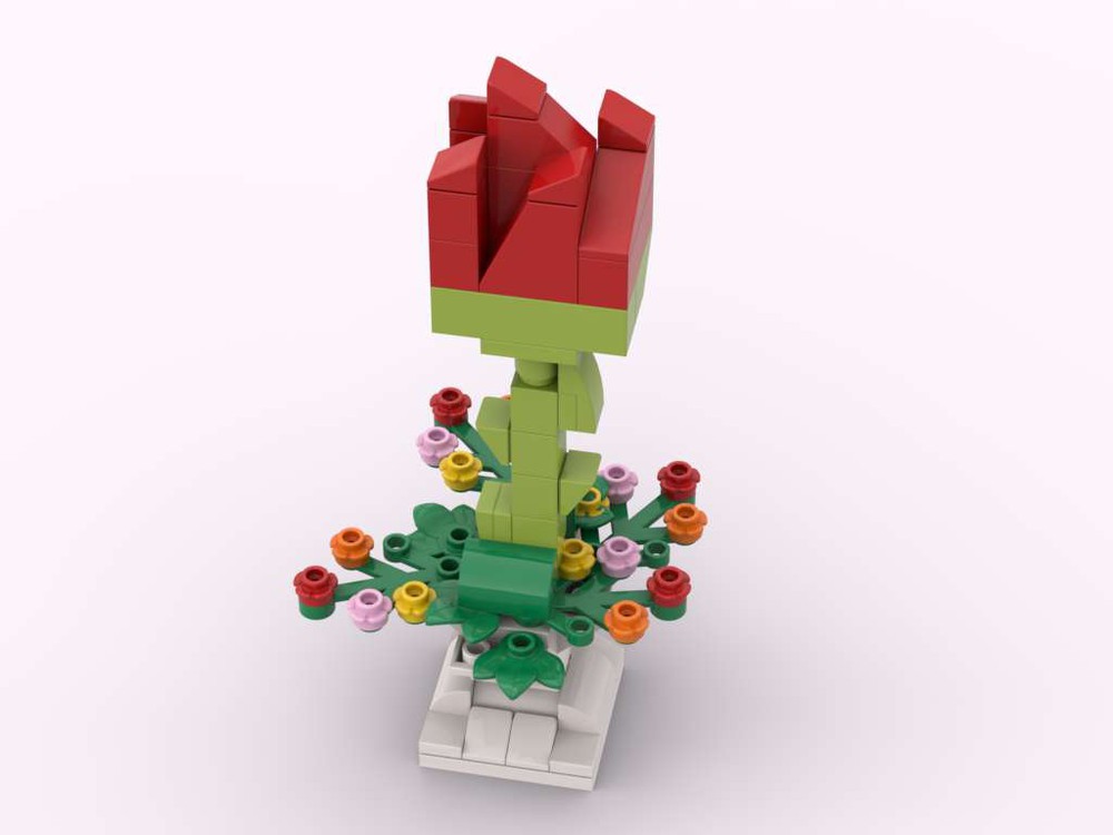 LEGO MOC 11016+30434+75114 Mother's day rose by fcarrasco | Rebrickable ...