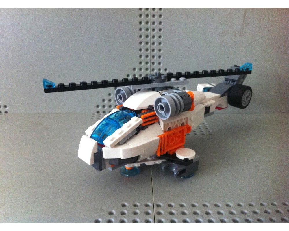 LEGO MOC 31034 Military Helicopter by Turbo8702 Rebrickable Build