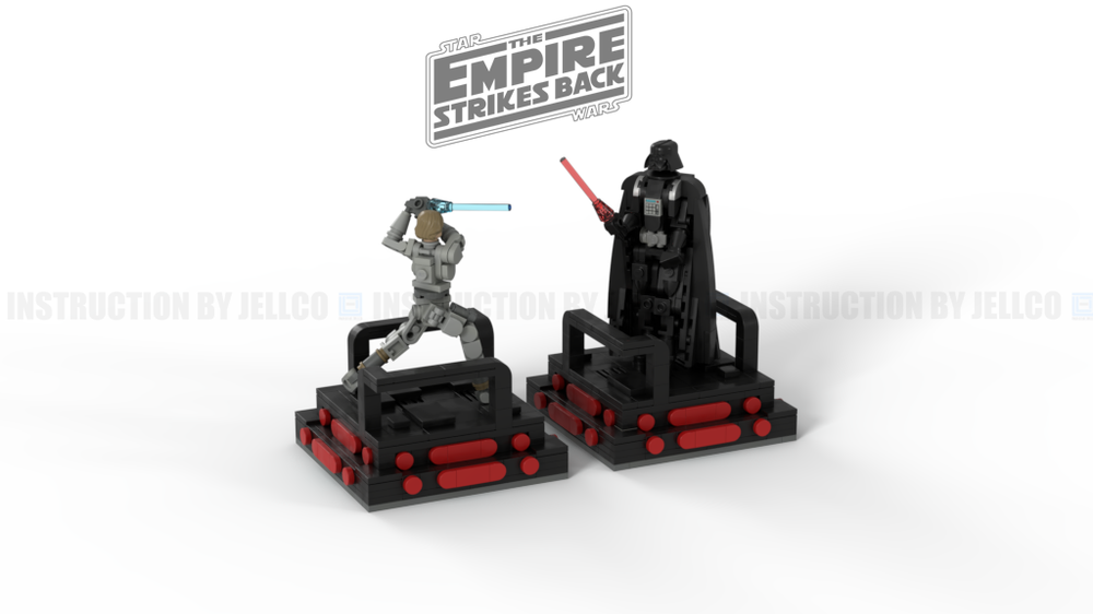 Dueling Star Wars LEGO Chess Sets