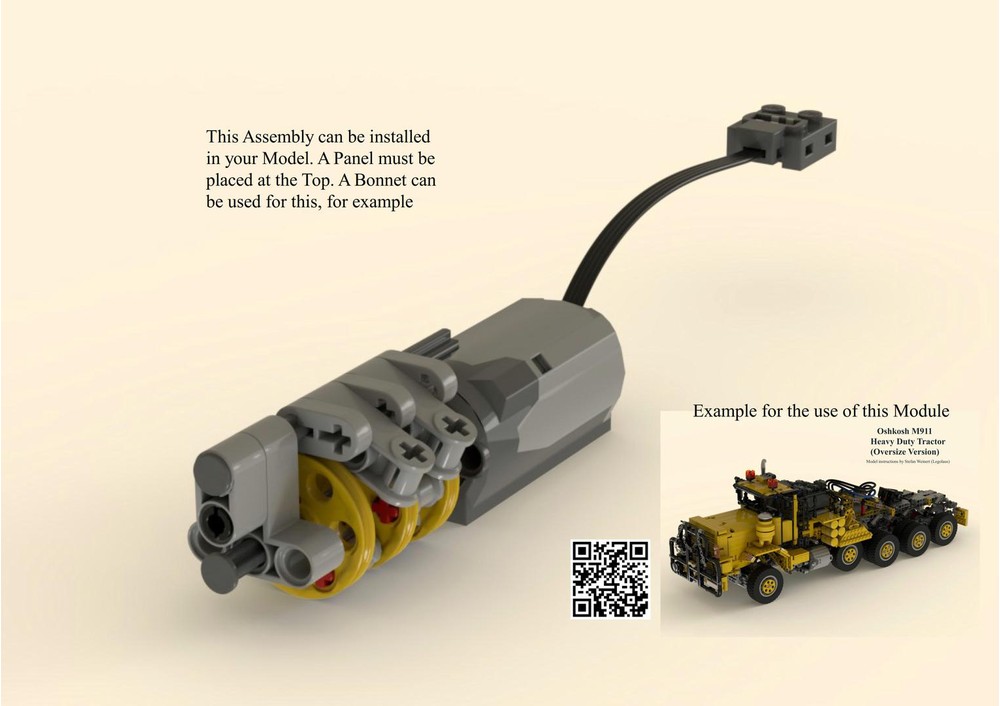 LEGO MOC Mechanical Diesel Sound Module for BuWizz by legolaus ...