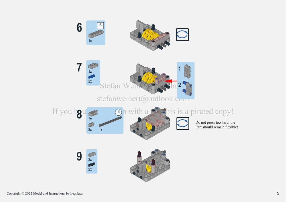 LEGO MOC Mechanical Diesel Sound Module for BuWizz by legolaus ...
