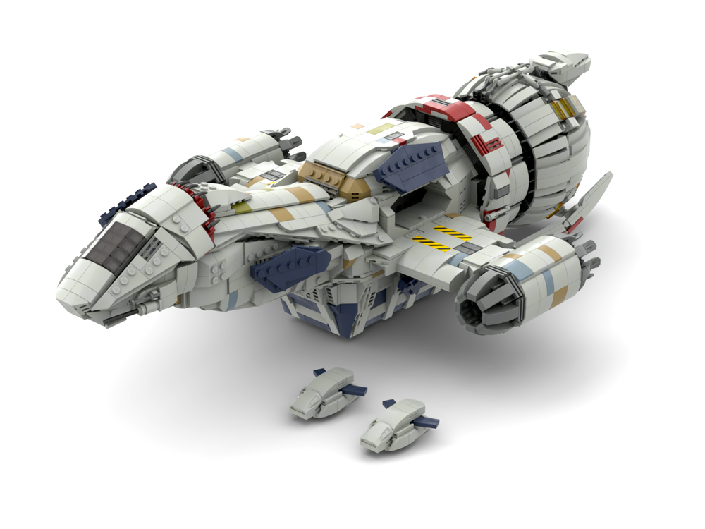 LEGO MOC Firefly Serenity by brickgloria | Rebrickable - Build with LEGO