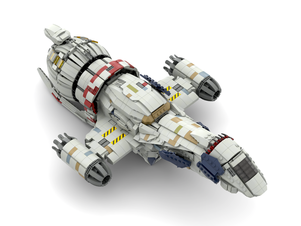 Lego Moc Firefly Serenity By Brickgloria Rebrickable Build With Lego