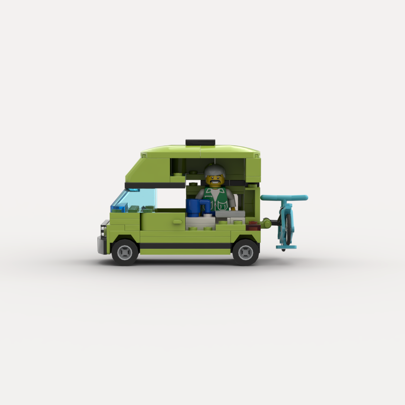 LEGO MOC-110341 Little Camper Van by joey_bricks_things | Rebrickable ...