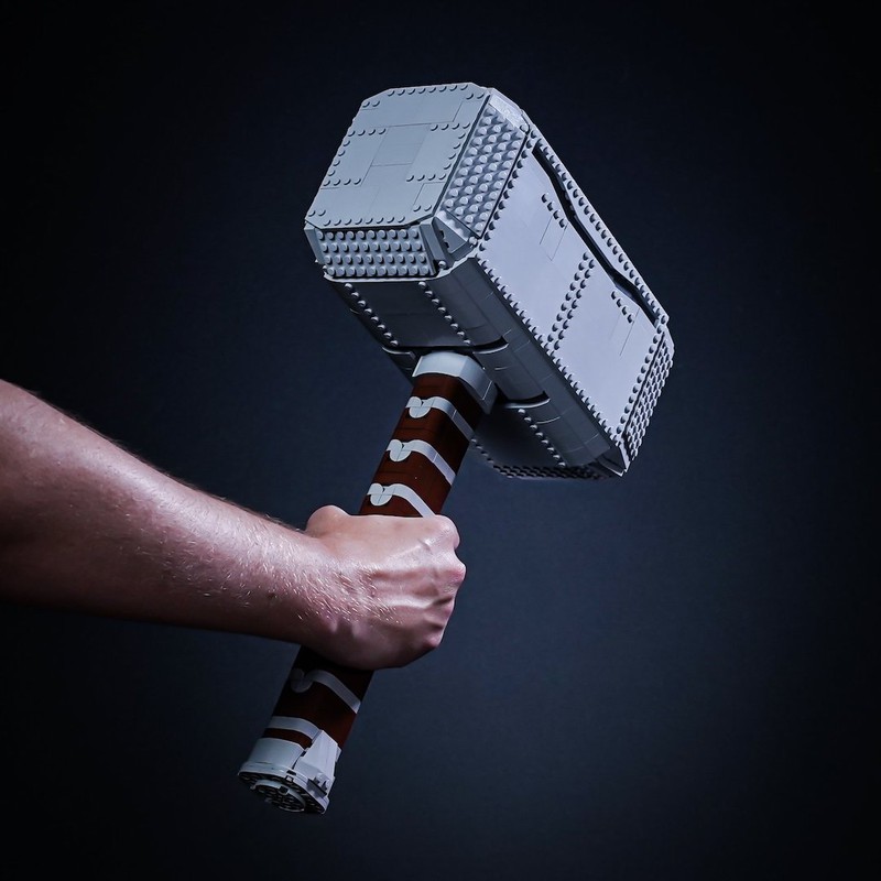 LEGO MOC Bricker Builds Mjölnir – Thor's Hammer (Fully Wieldable!) by ...