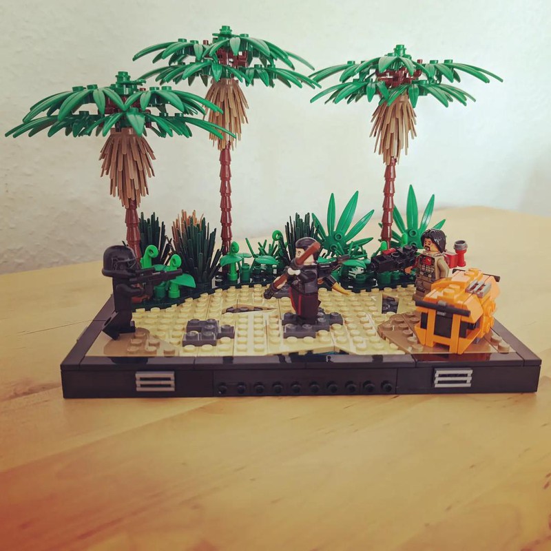 LEGO MOC Battle of Utapau Diorama by FOR THE REPUBLIC