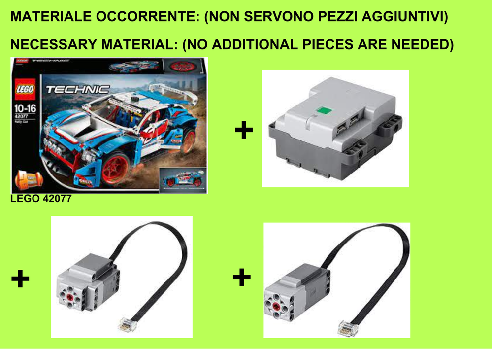 Lego rally car power functions online