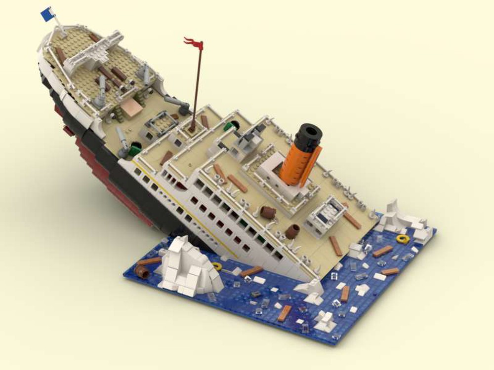LEGO titanic by Verokeluna | - Build with LEGO