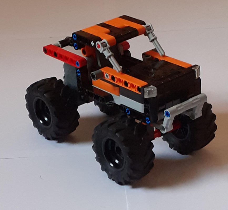 LEGO MOC Ford F-150 Monstertruck by BrickFriend | Rebrickable - Build ...