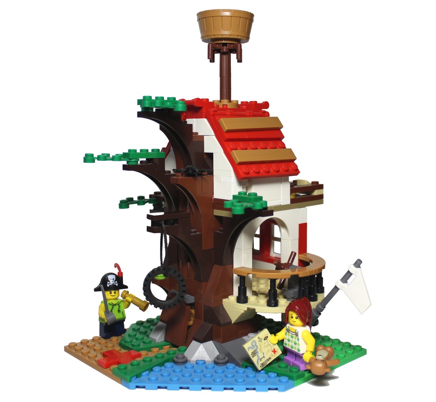 kabine gennemsnit Utålelig LEGO MOC 31078 - Treehouse by angry_swordsman | Rebrickable - Build with  LEGO