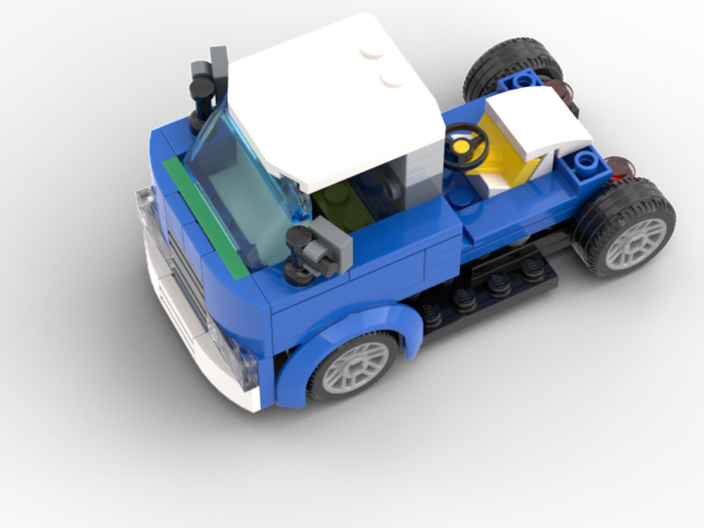 LEGO MOC 60312 - Truck / Big Rig by hoppepe | Rebrickable - Build with LEGO