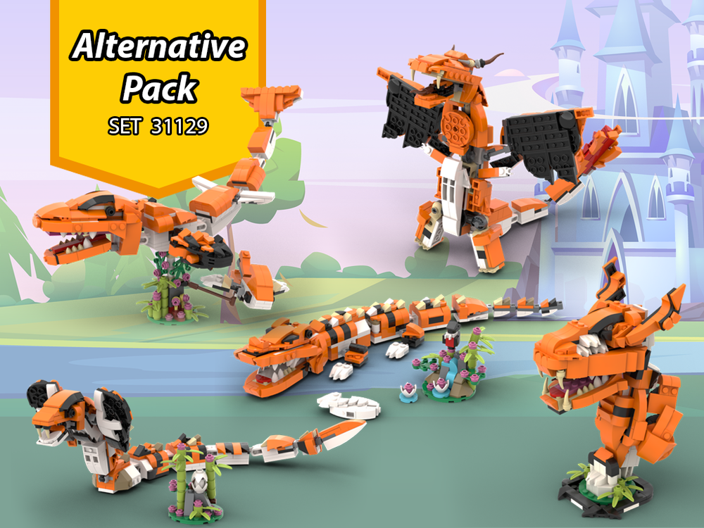 LEGO MOC 31129 Alternative Pack By Gabizon | Rebrickable - Build With LEGO