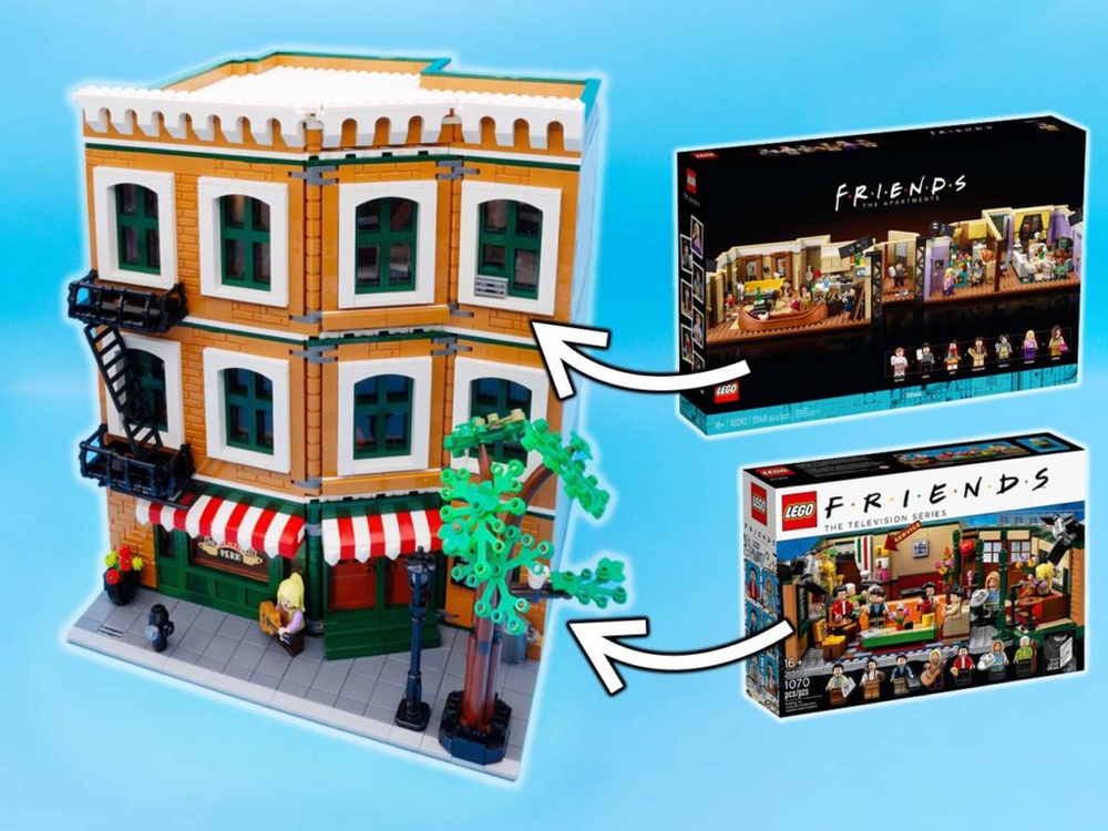 handicappet ledsager Afspejling LEGO MOC Friends (TV Series) Modular Building by Aldar Beedo | Rebrickable  - Build with LEGO