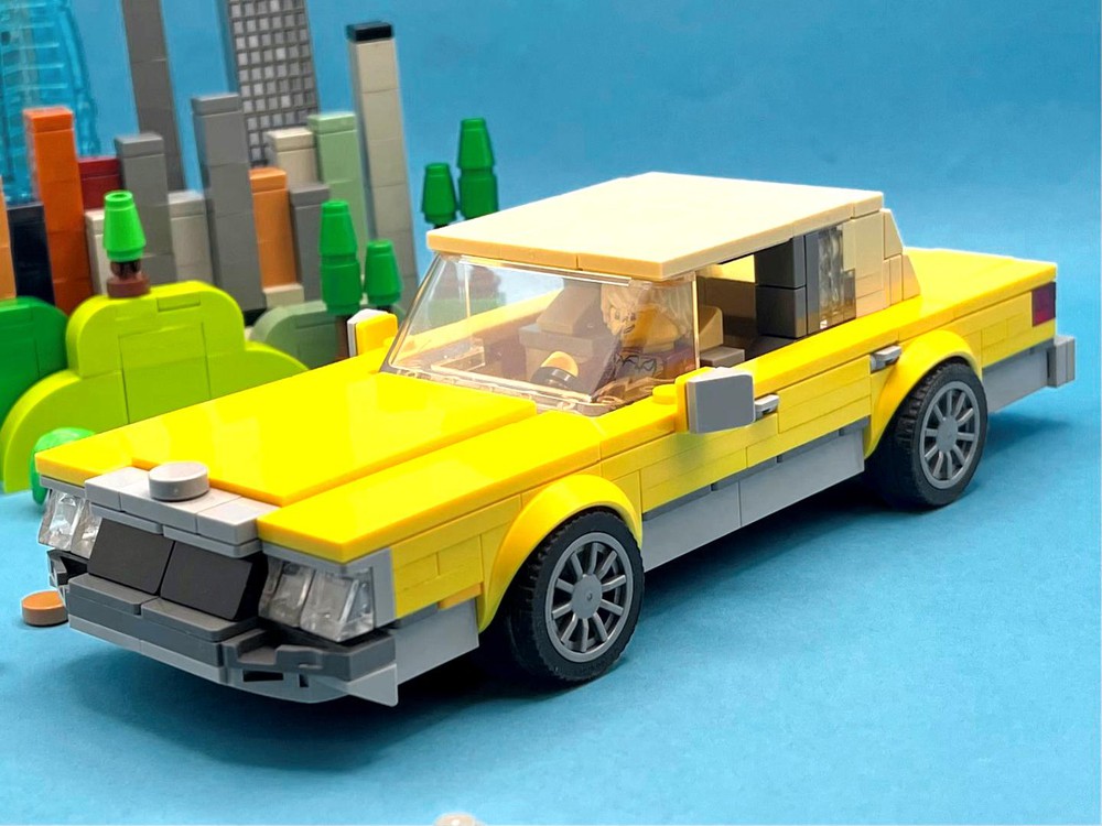 LEGO MOC Chrysler LeBaron - Yellow by IBrickedItUp | Rebrickable ...