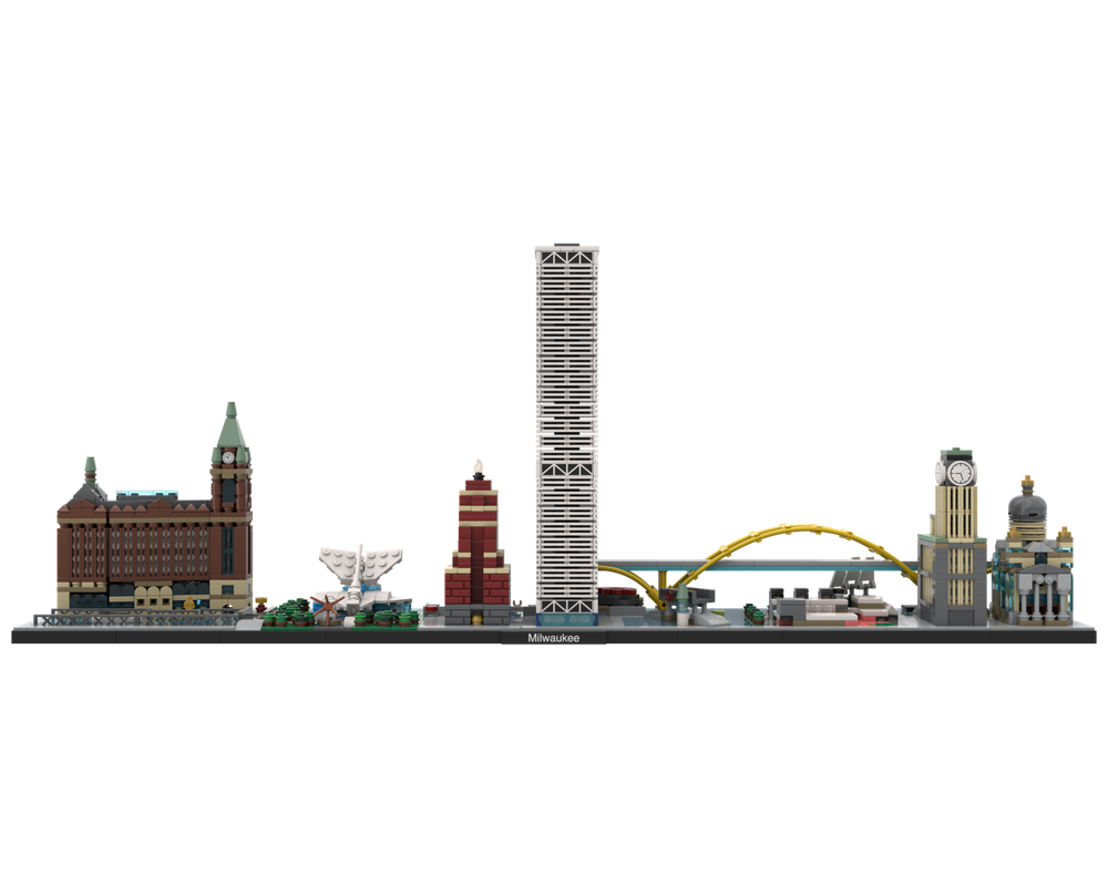 レム　SDV2-056ビルス LEGO MOC Milwaukee Skyline by cuch201 | Rebrickable - Build