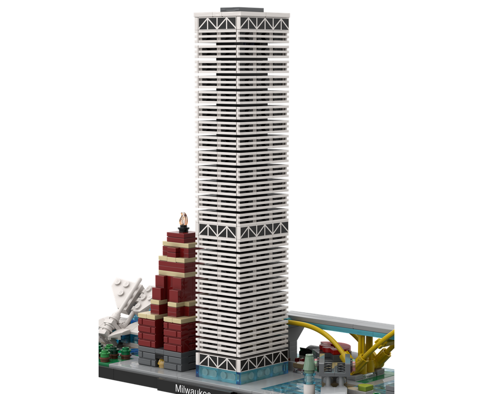 レム　SDV2-056ビルス LEGO MOC Milwaukee Skyline by cuch201 | Rebrickable - Build